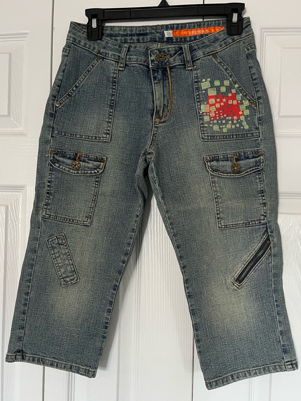 Vintage Akdmks Capri Denim Pants
